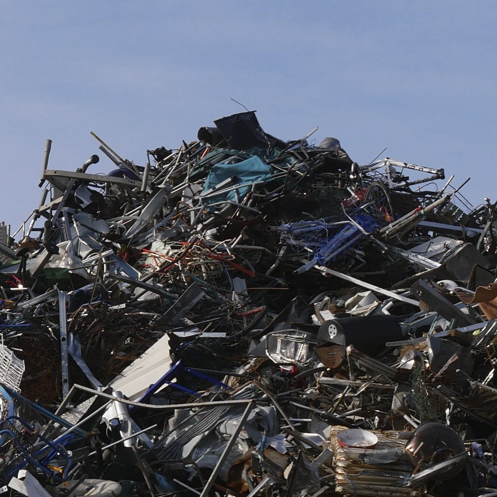 Trr Metais coleta de resíduos para reciclagem
